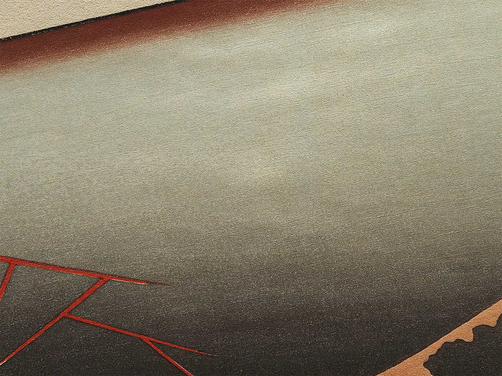 Fuji in a Thunderstorm from the series One Hundred Views of Mount Fuji by Katsushika Hokusai, (Medium print size) / BJ321-762