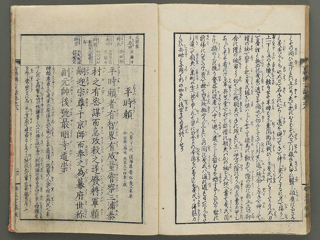 Nihon hyakushoden issekiwa Volume 8 by Yanagawa Shigenobu / BJ348-817