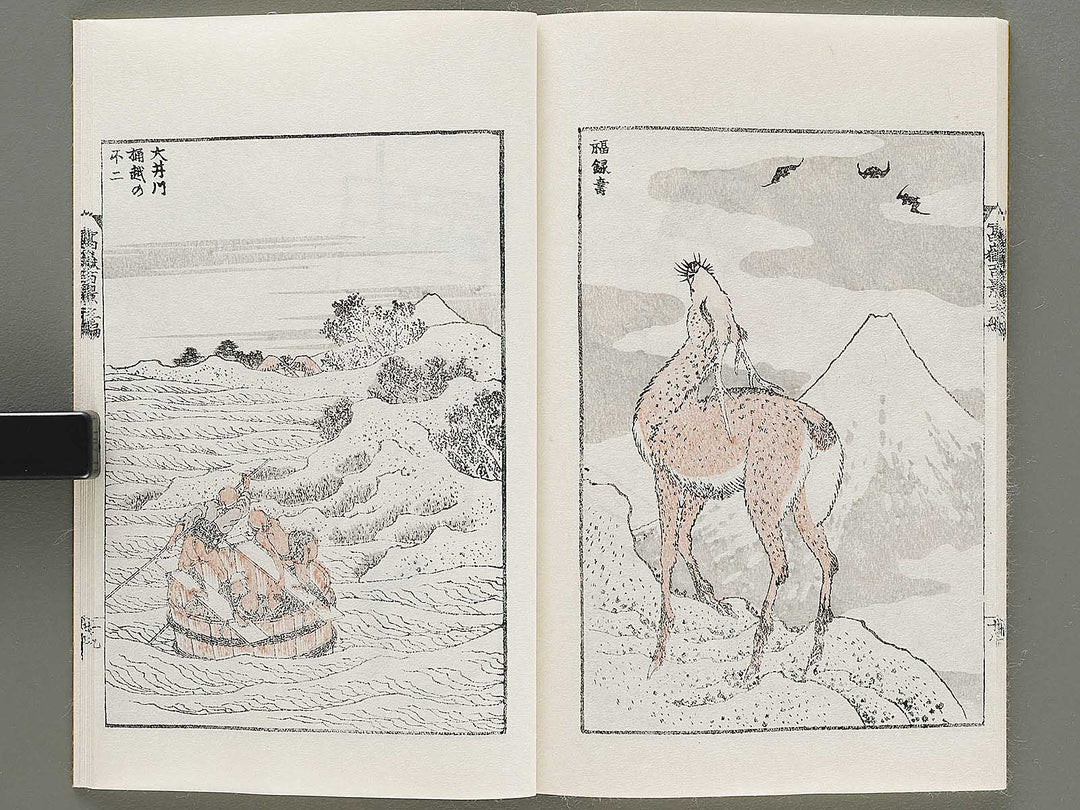 Hokusai fugaku hyakkei Volume 3 by Katsushika Hokusai / BJ331-877
