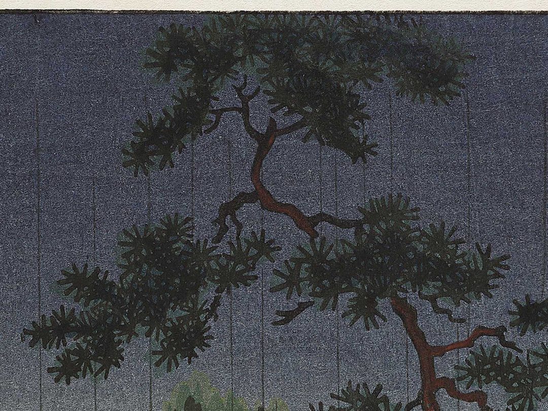 Ushigome Kagurazaka by Tsuchiya Koitsu, (Large print size) / BJ326-977