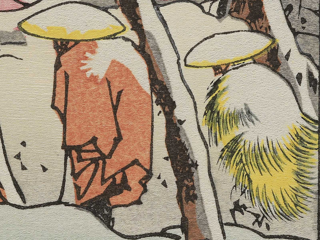 Itabana from the series The Sixty-nine Stations of the Kiso Kaido by Keisai Eisen, (Small print size) / BJ340-557