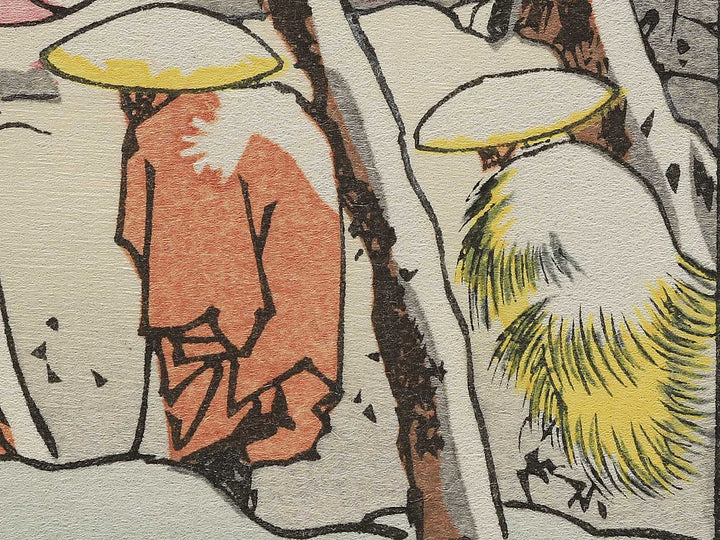 Itabana from the series The Sixty-nine Stations of the Kiso Kaido by Keisai Eisen, (Small print size) / BJ340-557