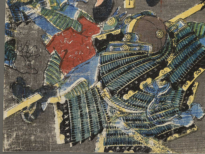 Awazugahara kassen by Utagawa Yoshitora / BJ353-430