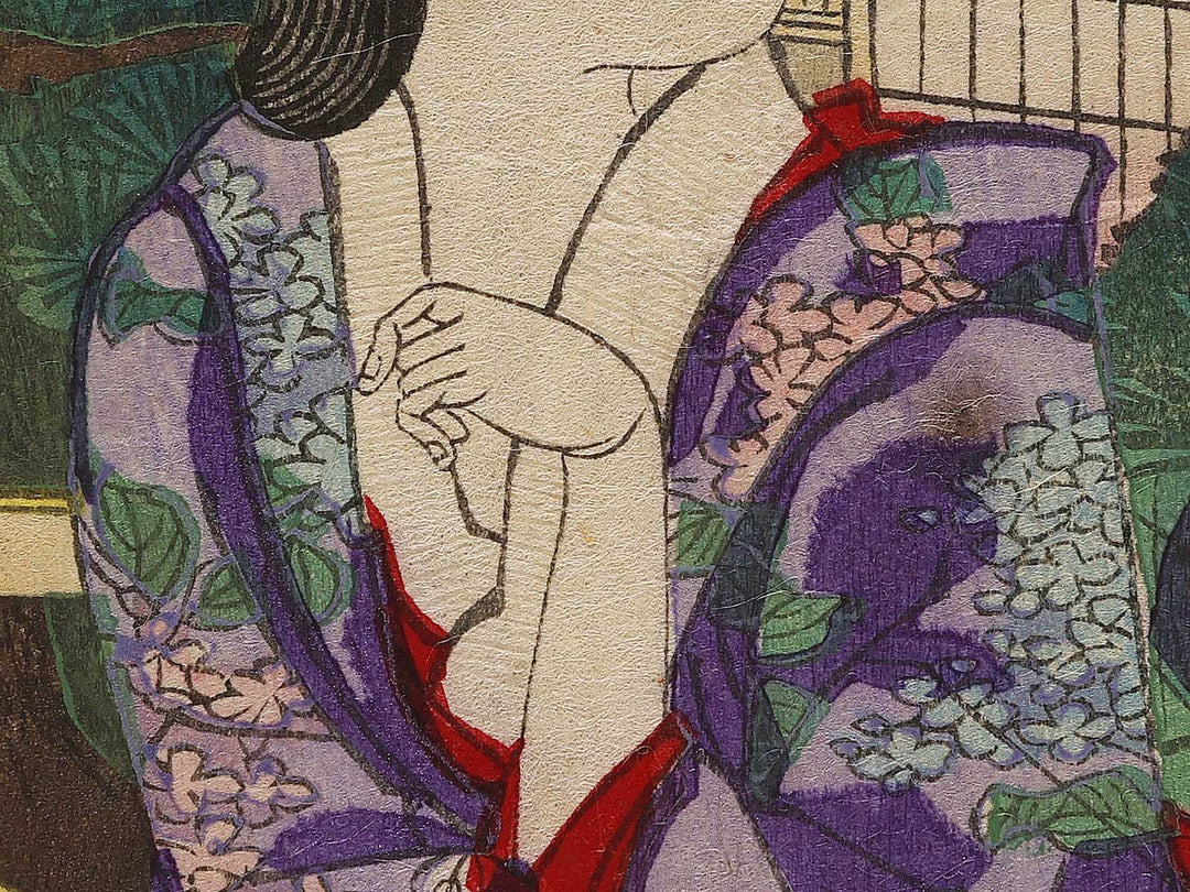 Okubo Hikozaemon from the series Azumae chuya kurabe by Yoshu Chikanobu / BJ341-033