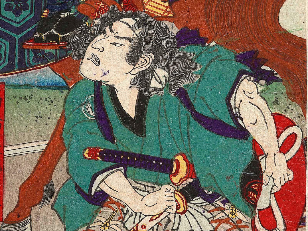 Nishiki-e (Title Unknown) by Hachisuka Kuniaki / BJ339-829