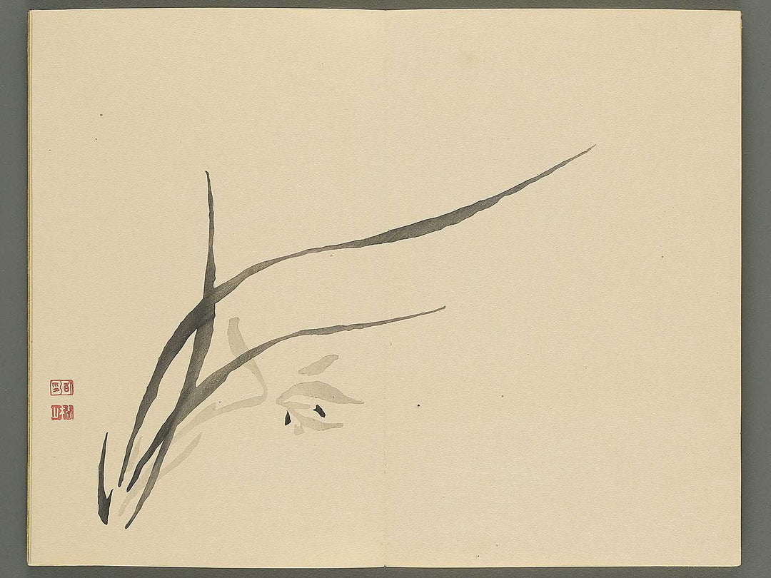 Tinzan gafu (Ge) by Tsubaki Chinzan / BJ345-177