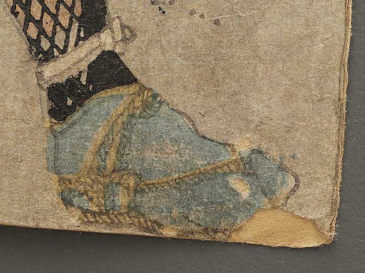 Shioren tajimanokami Masataka Sato toranosuke Masakiyo from the series Buyu kumiuchi zukushi by Utagawa Yoshikazu / BJ327-628