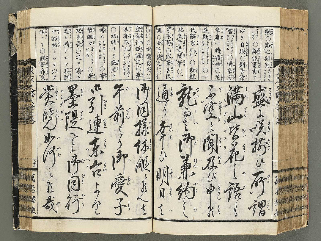 Tokyo bunsho taizen (Jo) by Kawanabe Kyosai / BJ353-829