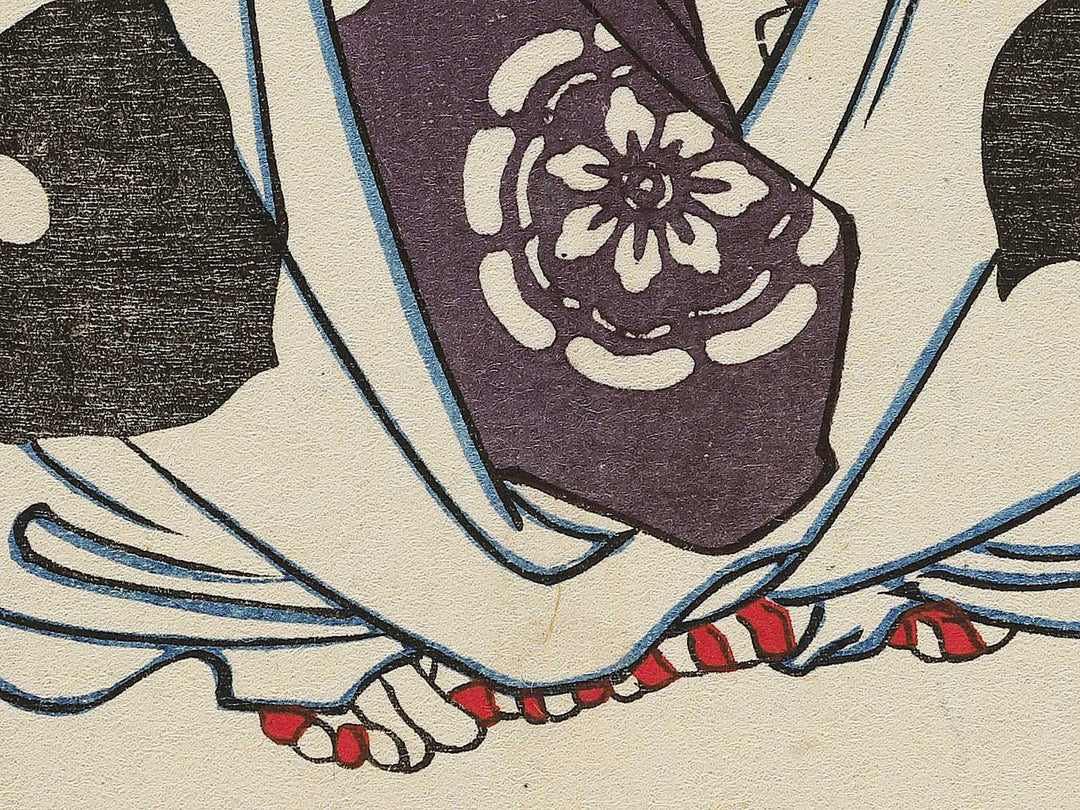 Ota Kazusa no suke Taira no Harunaga (Oda Nobunaga) / BJ343-945