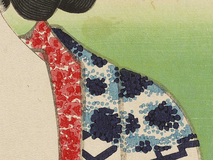 Tsuki gasashi from the series Tosei mitate juroku musashi by Toyohara Kunichika / BJ331-394