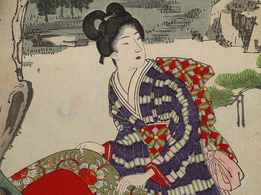 Enchu no momiji by Yoshu Chikanobu / BJ341-082