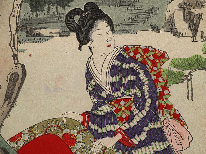 Enchu no momiji by Yoshu Chikanobu / BJ341-082