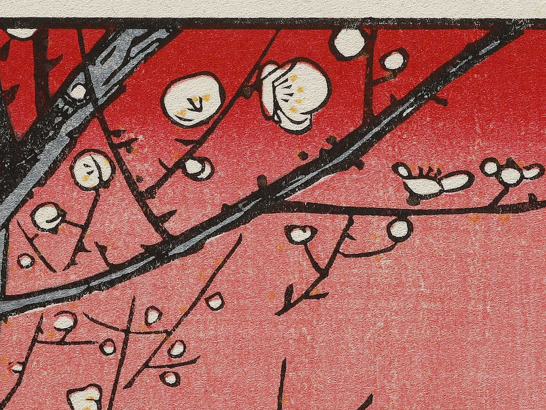 Plum Garden, Kamata from the series One Hundred Famous Views of Edo by Utagawa Hiroshige, (Large print size) / BJ337-190
