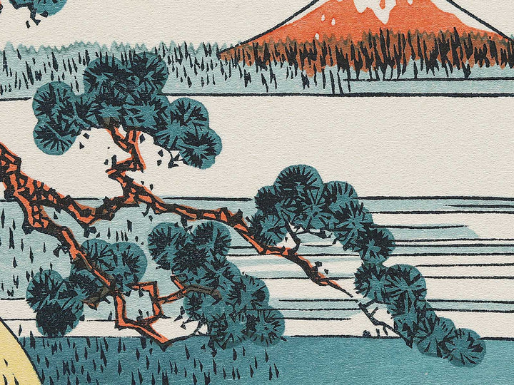 Sekiya Village on the Sumida River from the series Thirty-six Views of Mount Fuji by Katsushika Hokusai, (Medium print size) / BJ301-959