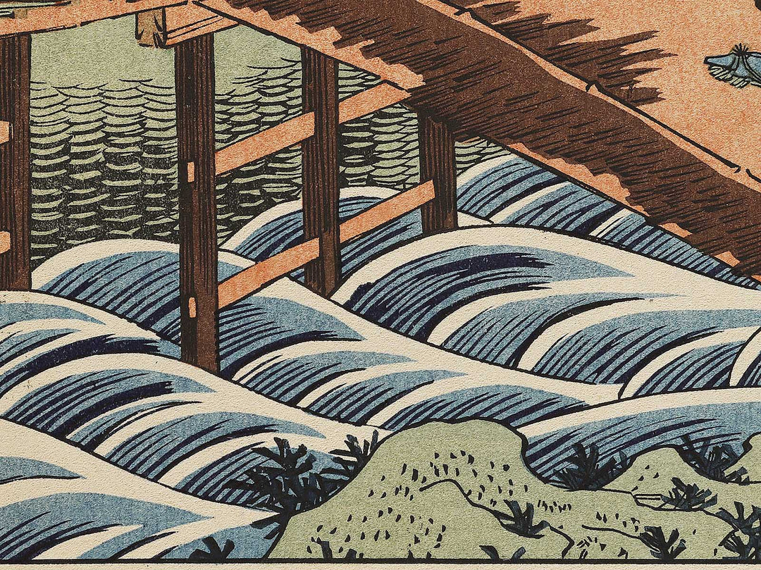 Tokusa gari from the series Shiika shashinkyo by Katsushika Hokusai, (Medium print size) / BJ328-377