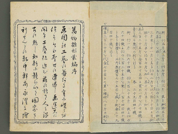 Banbutsu hinagata gafu Volume 2 by Sensai Eisaku / BJ344-701