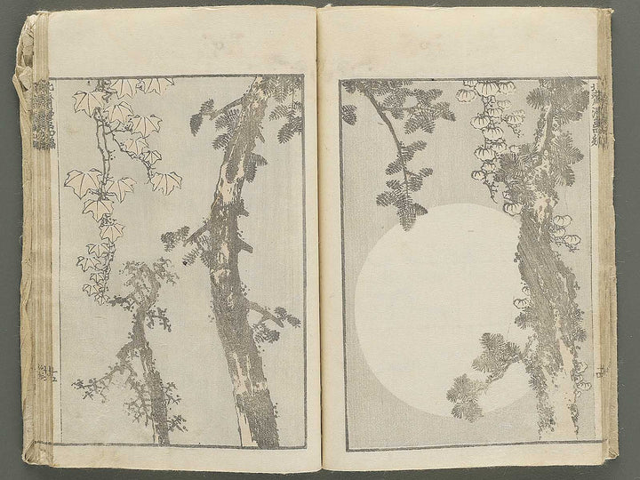 Hokusai manga Volume 4 by Katsushika Hokusai / BJ348-474