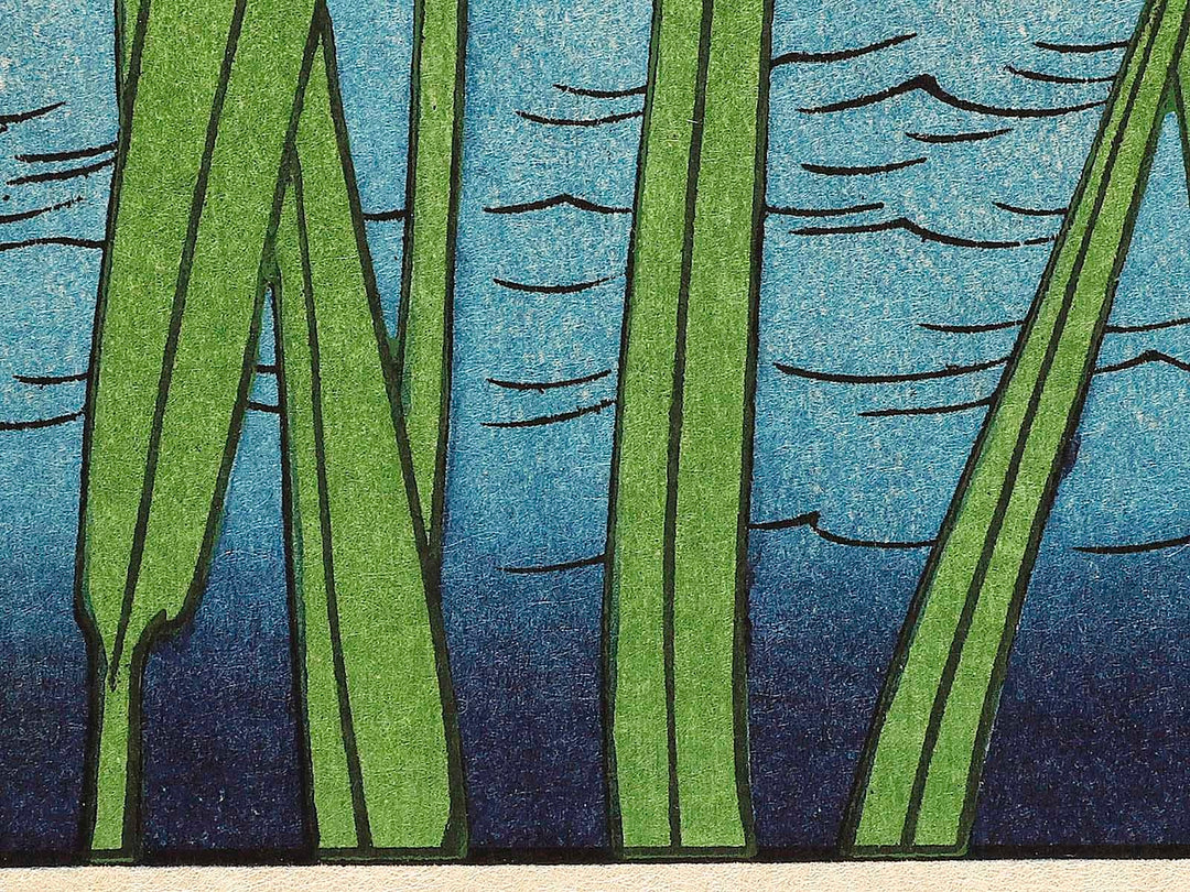 Horikiri Iris Garden from the series One Hundred Famous Views of Edo by Utagawa Hiroshige, (Large print size) / BJ328-370