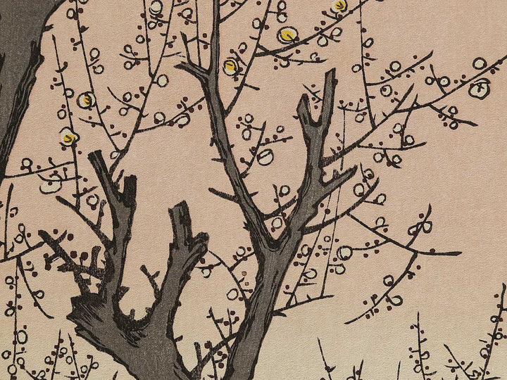 Plum Garden, Kamata from the series One Hundred Famous Views of Edo by Utagawa Hiroshige, (Large print size) / BJ328-356
