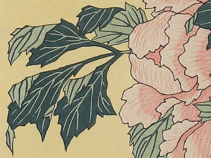 Botan ni cho by Katsushika Hokusai, (Large print size) / BJ343-777