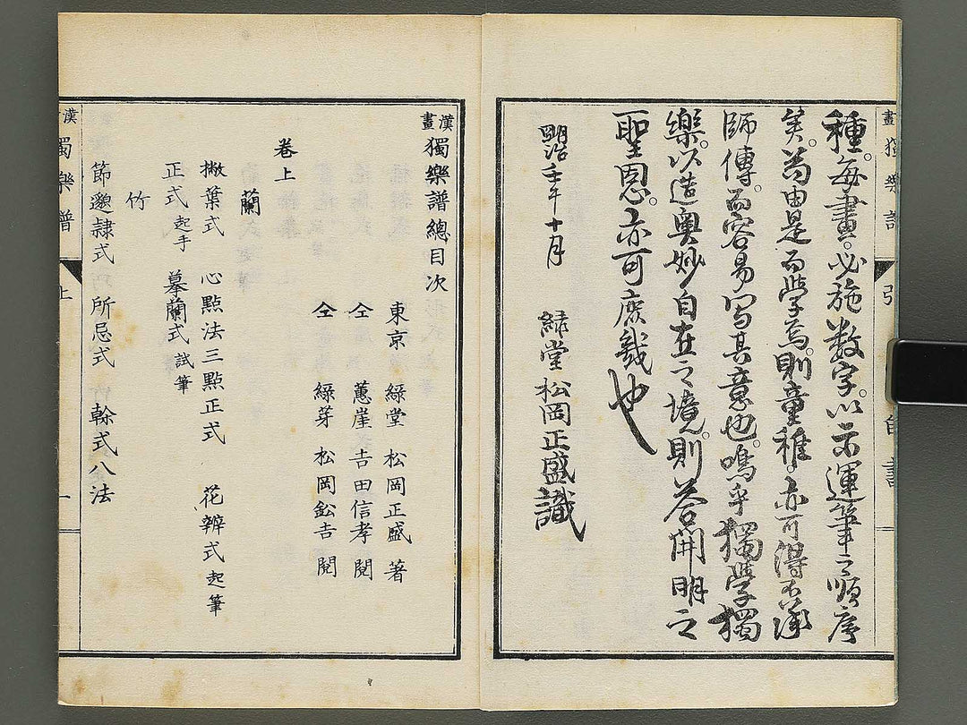 Kanga dokugakufu (Jo) by Matsuoka Masamori / BJ345-156