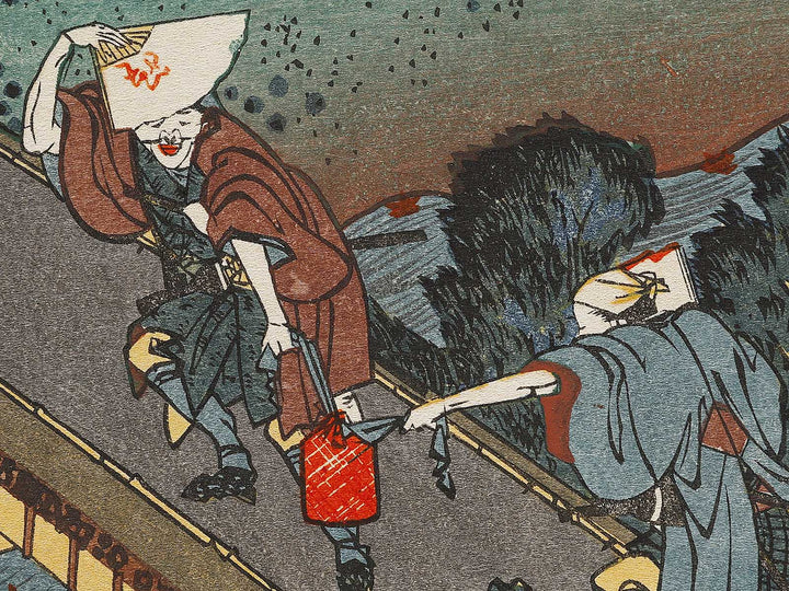 Ariwara no Narihira  from the series Hyakunin isshu ubaga etoki by Katsushika Hokusai, (Large print size) / BJ307-237