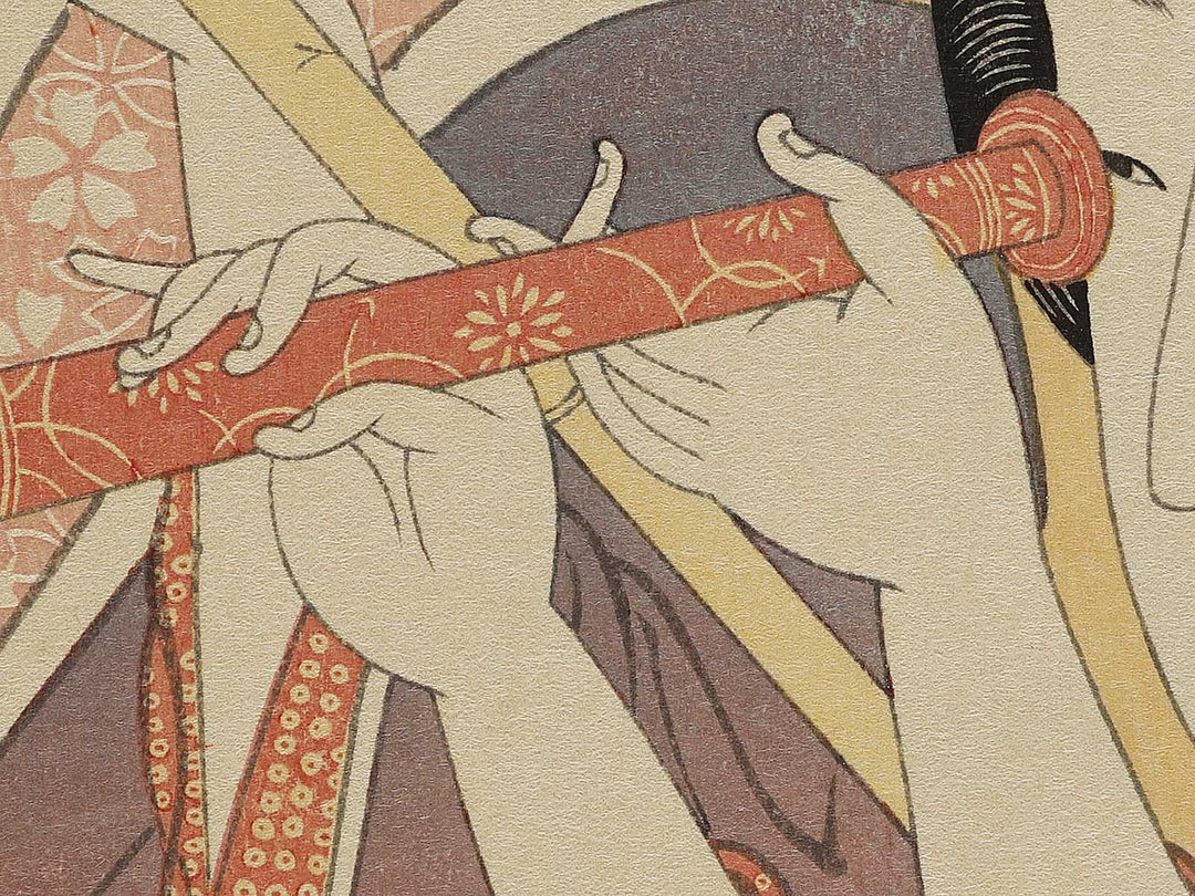 Tomegane from the series Furyu nakute nanakuse by Katsushika Hokusai, (Medium print size) / BJ319-494