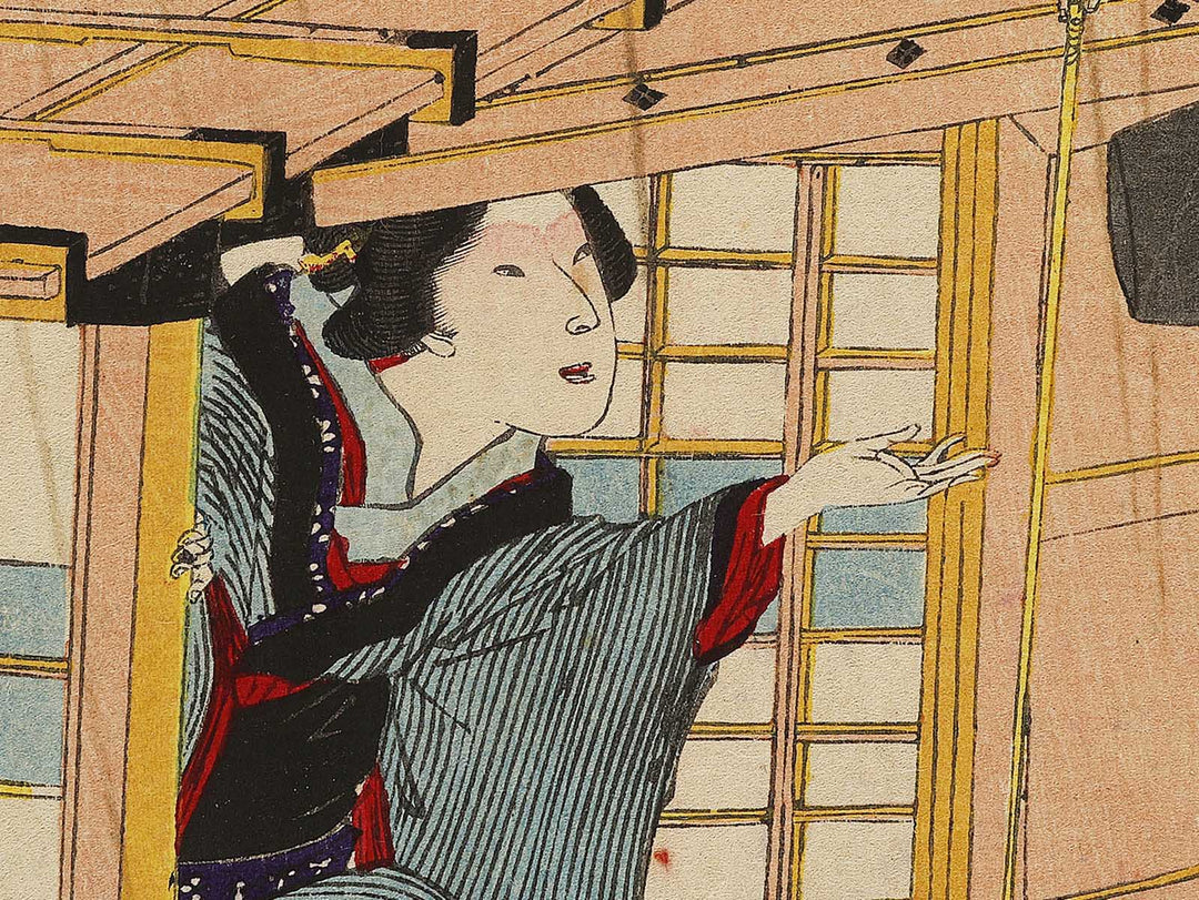 Onakatomi no Yorimoto from the series Jyunshoku sanjurokka sen by Toyohara Kunichika / BJ333-410