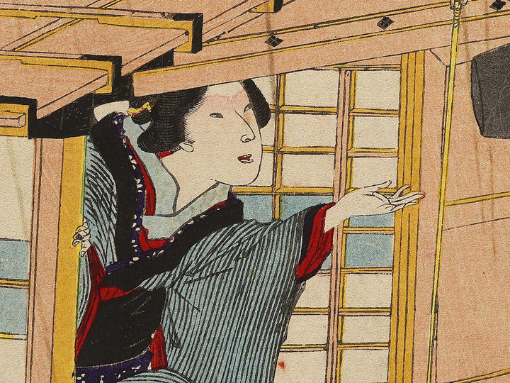 Onakatomi no Yorimoto from the series Jyunshoku sanjurokka sen by Toyohara Kunichika / BJ333-410