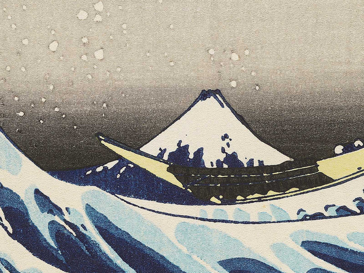 Under the Wave off Kanagawa , also known as The Great Wave off Kanagawa from the series Thirty-six Views of Mount Fuji by Katsushika Hokusai, (Medium print size) / BJ297-682