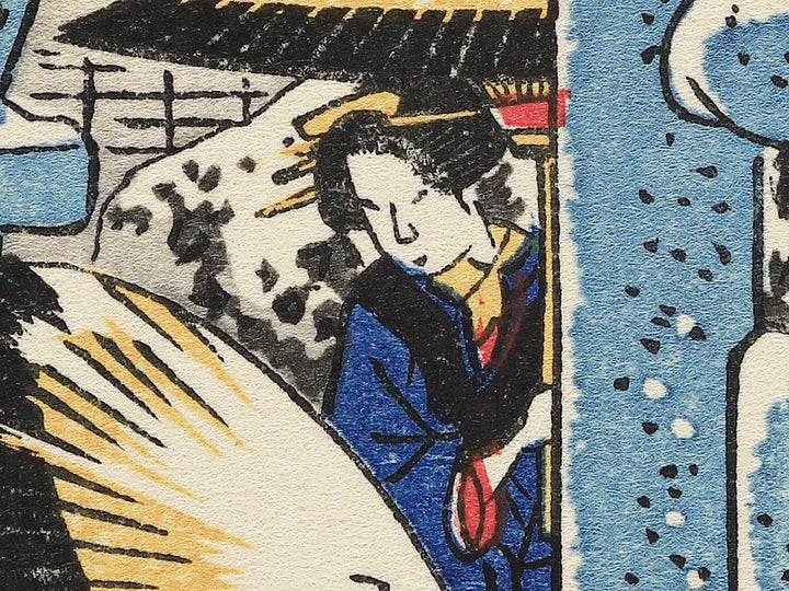 Gionsha secchu from the series Kyoto meisho no uchi by Utagawa Hiroshige, (Medium print size) / BJ352-422