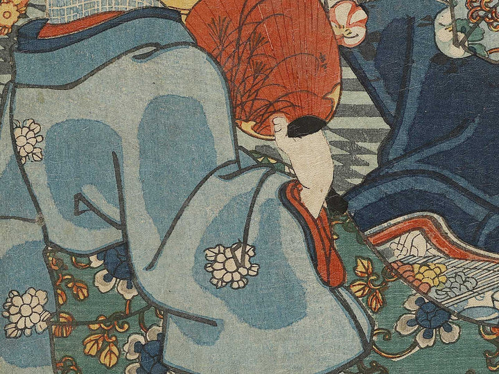 Genji besso no tsuki by Utagawa Kunisada(Toyokuni III) / BJ336-147