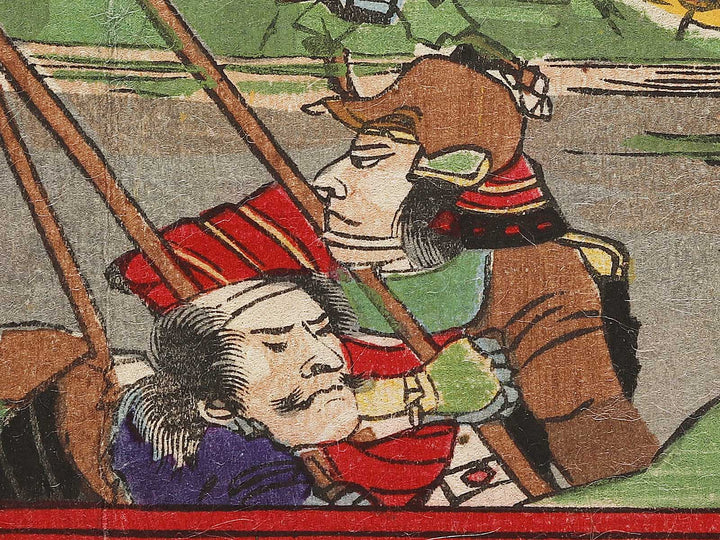 Kato Toranosuke Kiyomasa from the series Honcho buyu kagami by Yoshu Chikanobu / BJ334-936