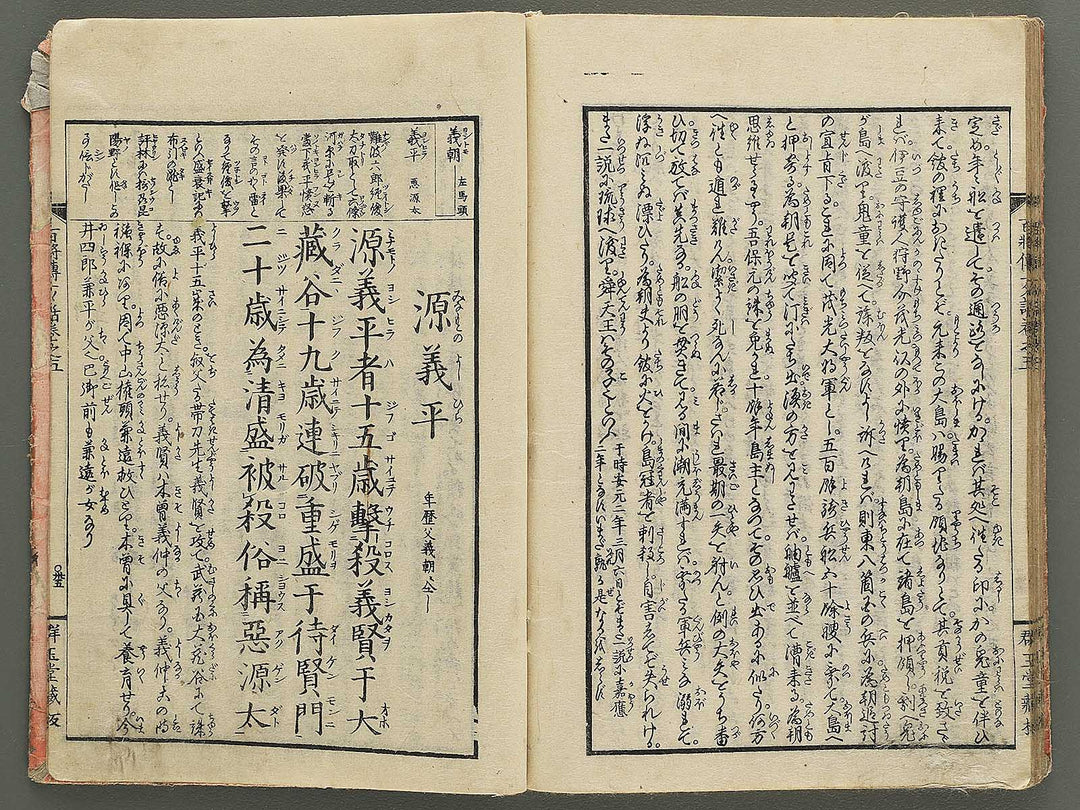Nihon hyakushoden issekiwa Volume 5 by Yanagawa Shigenobu / BJ348-796