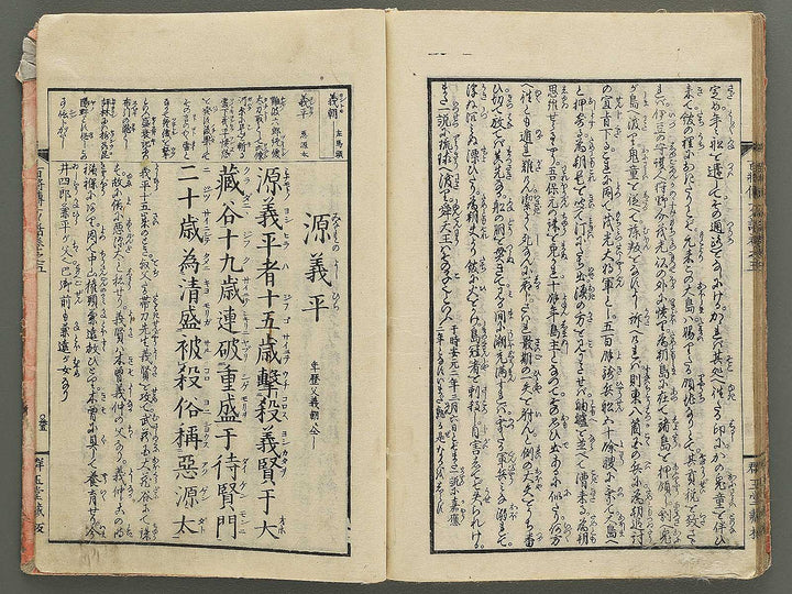 Nihon hyakushoden issekiwa Volume 5 by Yanagawa Shigenobu / BJ348-796