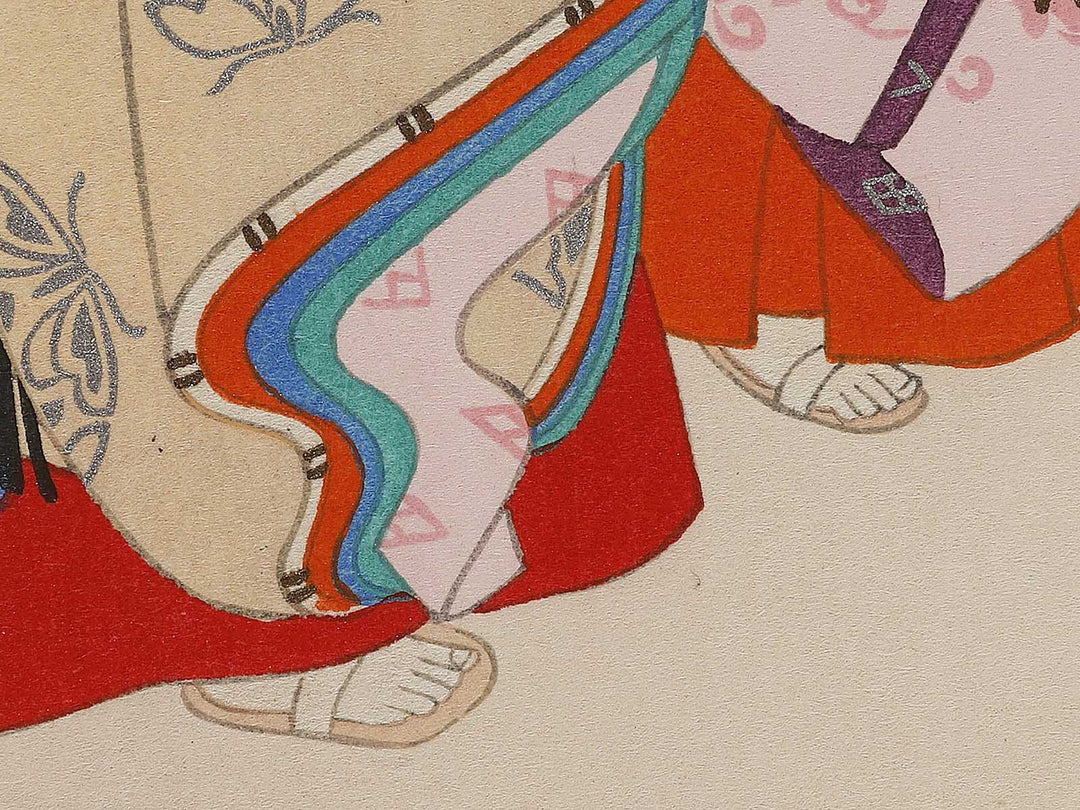 WAKAMURASAKI from the series The Tale of Genji by Ebina Masao, (Medium print size) / BJ329-168