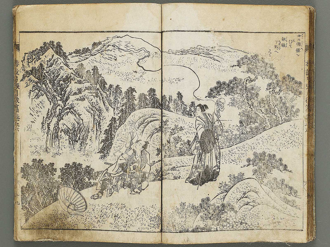 Chinsetsu yumiharizuki Part 2, Book 6 by Katsushika Hokusai / BJ317-478