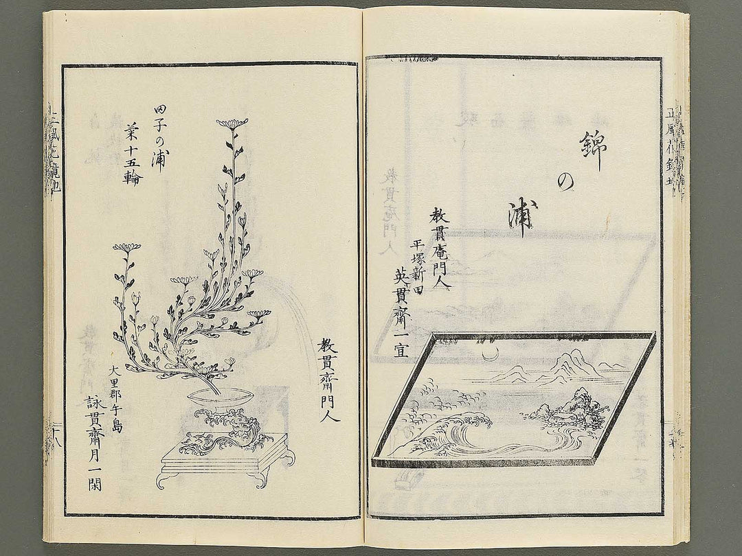 Soka bonseki shofu hana kagami Chi (Part 2 of 3) / BJ352-898