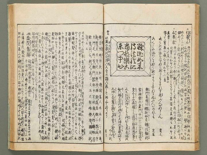 Settsu meisho zue Volume 2 by Takehara Shunchosai / BJ288-890