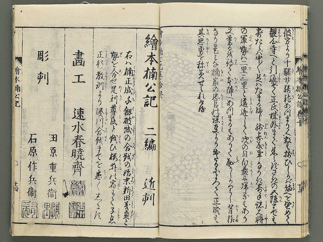 Ehon nankoki Part 1, Book 10 by Hayami Shungyosai / BJ343-126