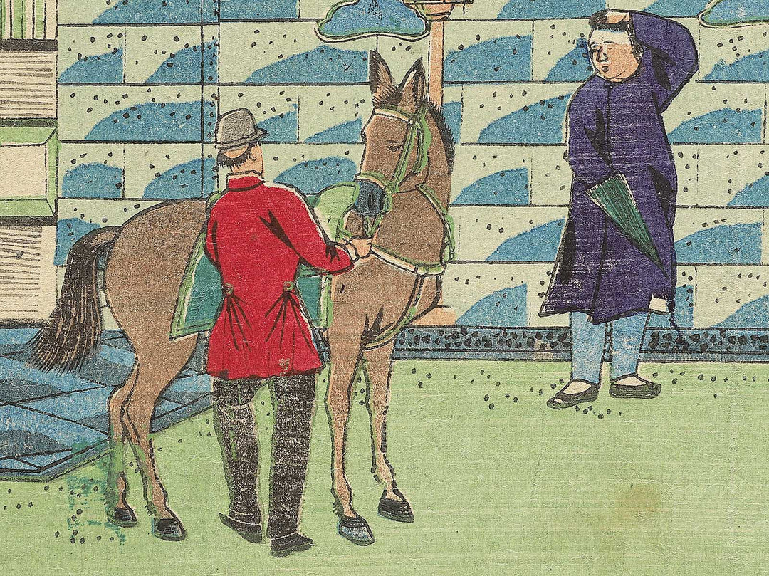 Tokyo Tsukiji Hotelukan by Utagawa HIroshige III / BJ352-807