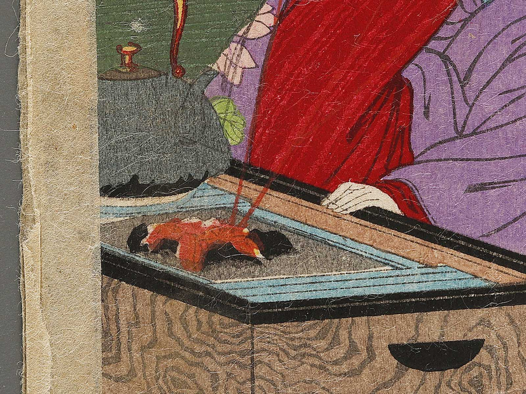 Gozen hachi ji from the series Kuruwa dokei by Bosai Shugetsu / BJ339-164