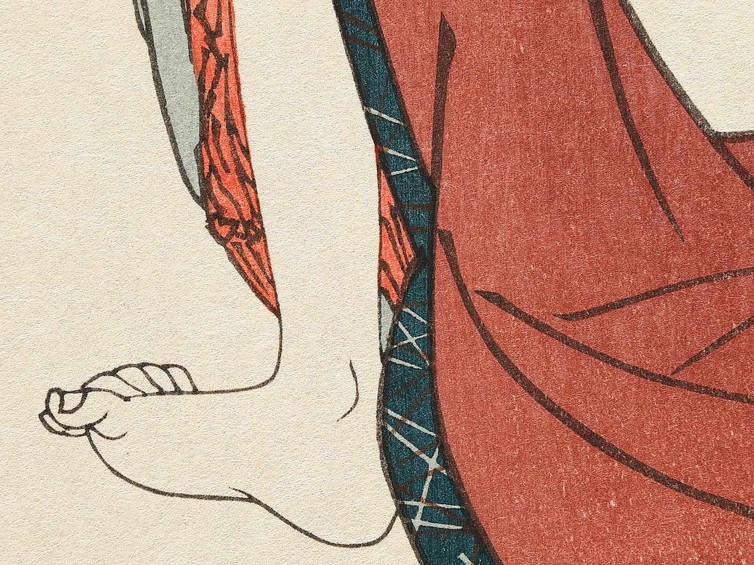 Neko from the series Omou koto kagami no utsushie by Utagawa Kunisada(Toyokuni III), (Large print size) / BJ333-823