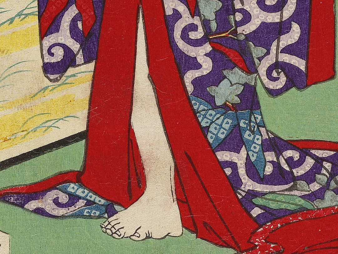 Ushiwakamaru Jorurihime from the series Nihon ryakushizu by Hasegawa Sadanobu / BJ323-911