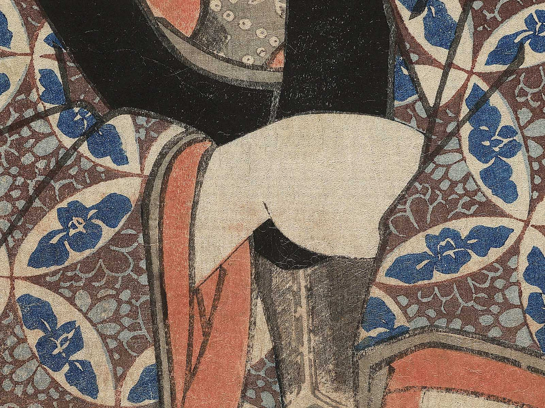 Hara no ni Heisaku musume Oyone from the series Tokaido gojusantsugi no uchi by Utagawa Kunisada(Toyokuni III) / BJ346-983