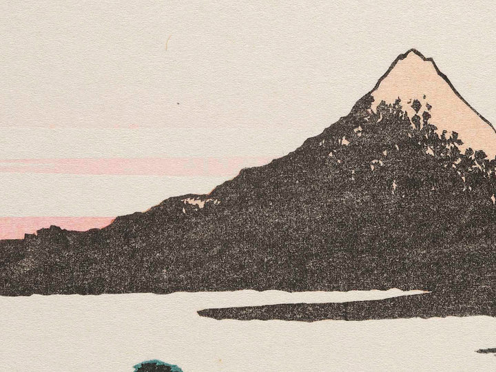 Dawn at Isawa in Kai Province from the series Thirty-six Views of Mount Fuji by Katsushika Hokusai, (Medium print size) / BJ283-633