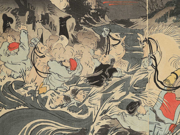 Torayama fukin kihei wo kogekisu by Kokunimasa / BJ348-873