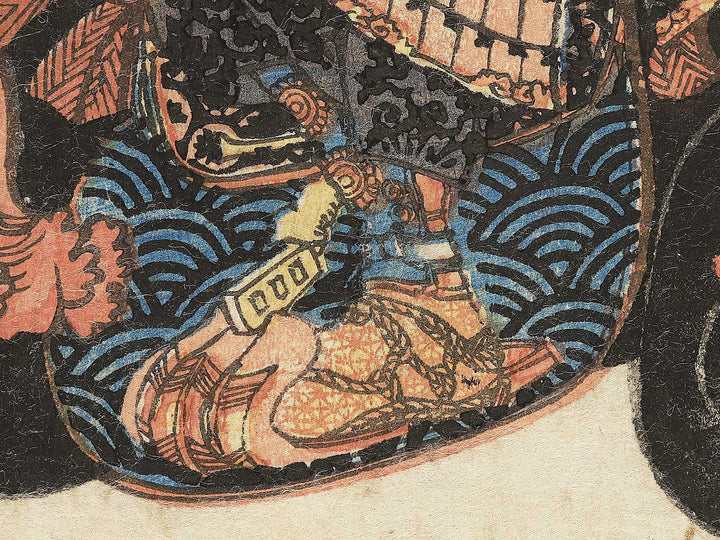 Kajiwara Genta Kagesue from the series Eiyu zoroi by Ipposai Yoshifuji / BJ351-092