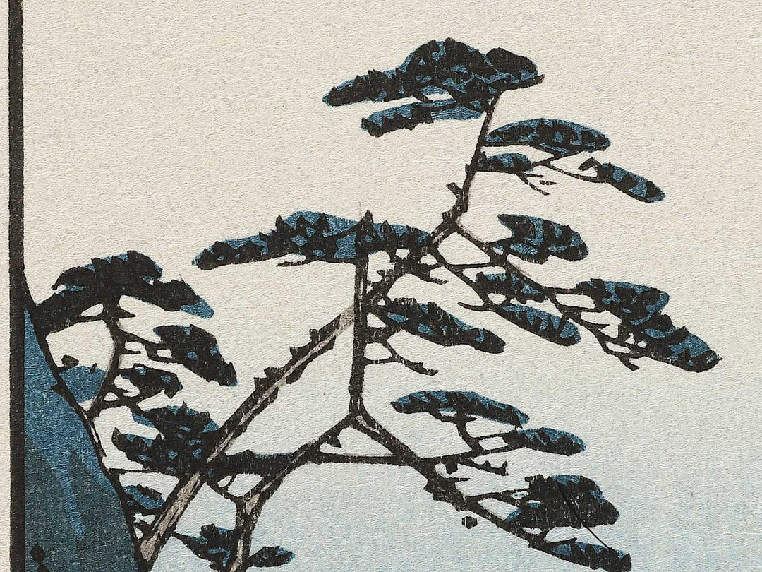 Suruga satta no kaijo from the series Thirty-six Views of Mount Fuji by Utagawa Hiroshige, (Large print size) / BJ344-330
