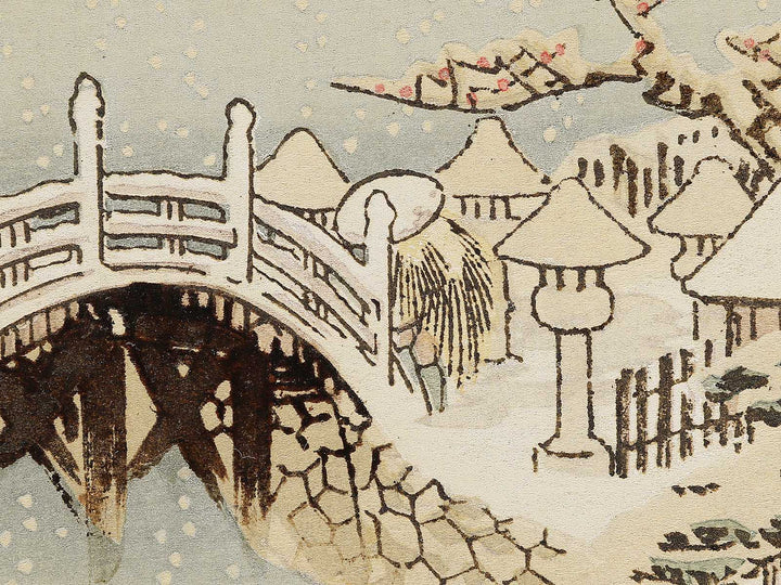 Kameido tenmangu keidai ichiran from the series Ginsekai azuma junikei by Utagawa Hiroshige / BJ348-306